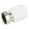 Муфта PP-R комбинированная белая Дн 32х1 1/4" с накидной гайкой VALFEX 10139132 — 1
