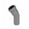 Отвод PP-H серый HT HTB Дн 40х30гр б/нап в/к Ostendorf 111110, миниатюра — 1