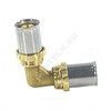 Угольник для МП/PE-X труб латунь пресс Дн 40х90гр RM122 Giacomini RM122Y013, миниатюра — 1