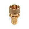 Муфта для PE-X труб аксиальная латунь Дн 40х1 1/4" ВР MX Рехау 11093341001 — 1